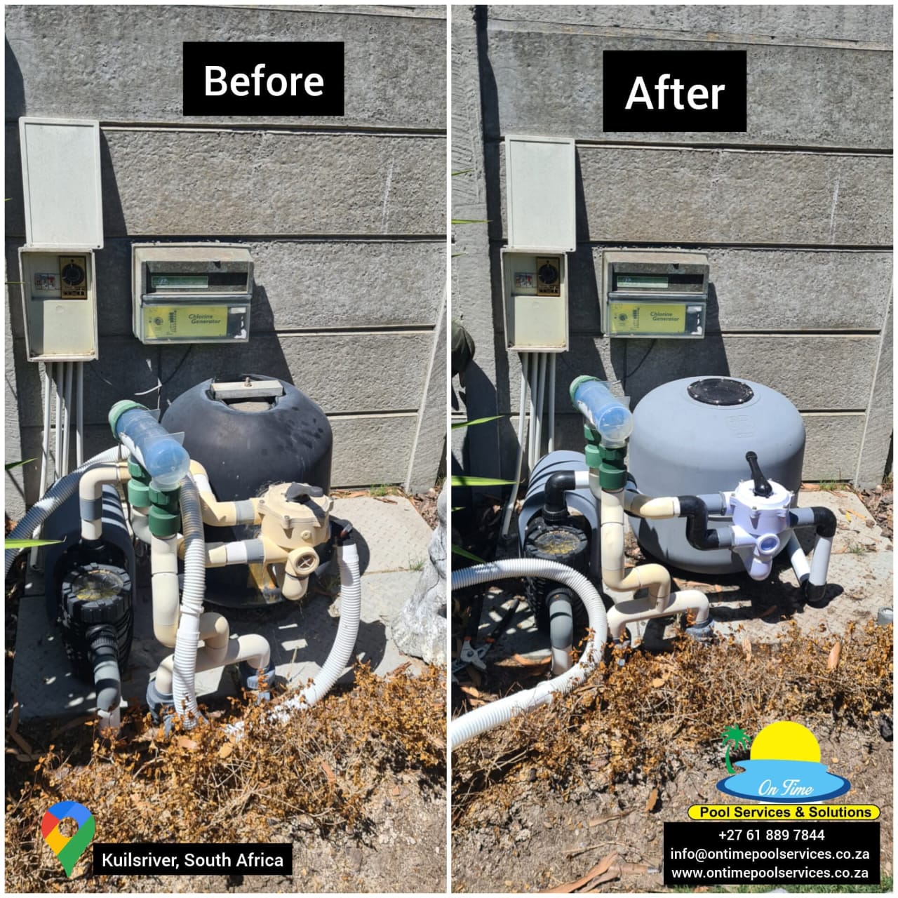 Pool Filter Installation - System Repair